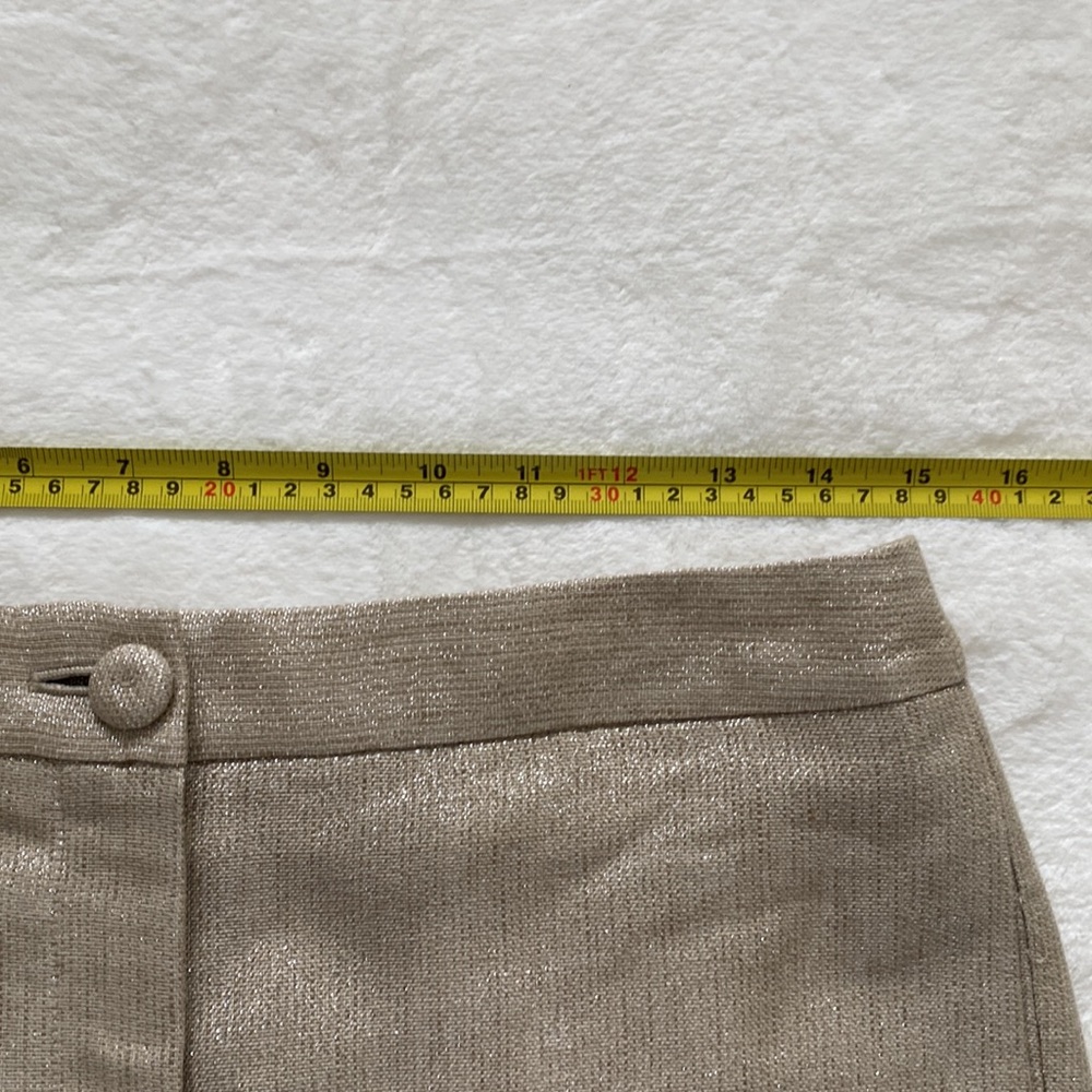 JCrew metallic linen shorts - Picture 8 of 10